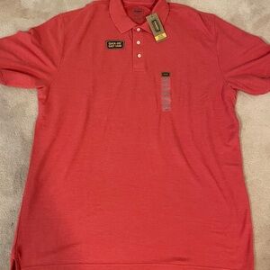 The Foundry Supply Co. Coral Polo Shirt
